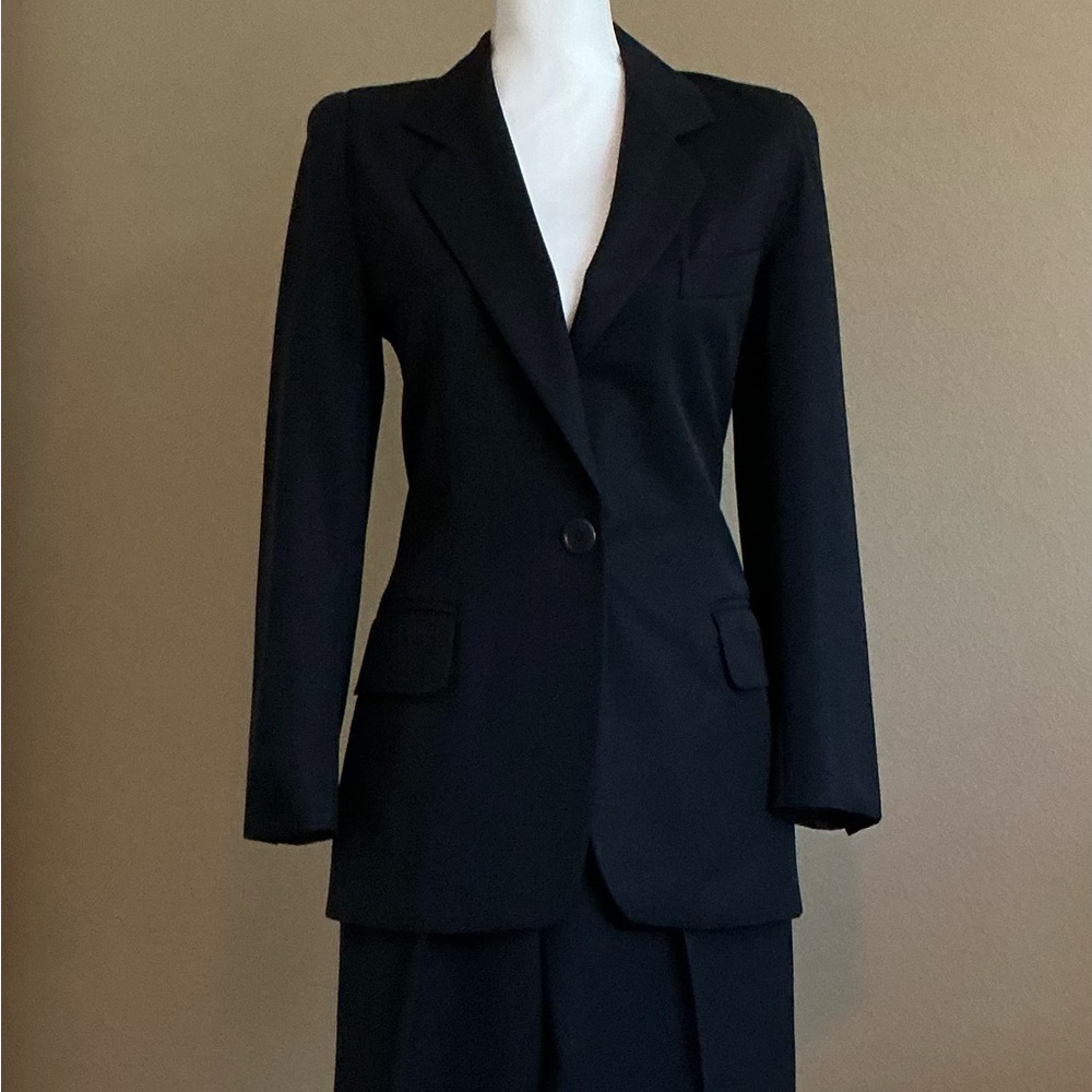 Escada Elegant Black Women's Suit by Margaretha Ley